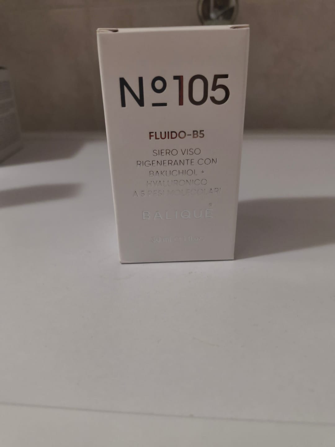 Customer photo review of N°105 - FLUIDO B5 - Siero viso