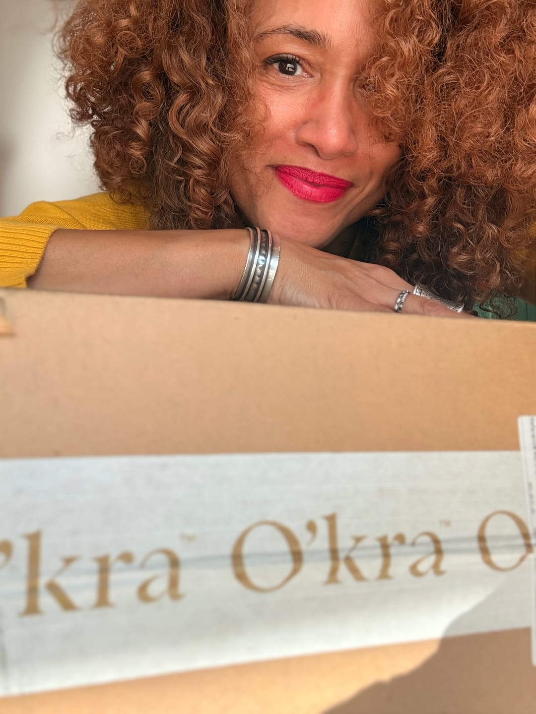 Customer photo review of O’kra – Sparkling Okra Water (Pineapple) | Hydration & Skin Health