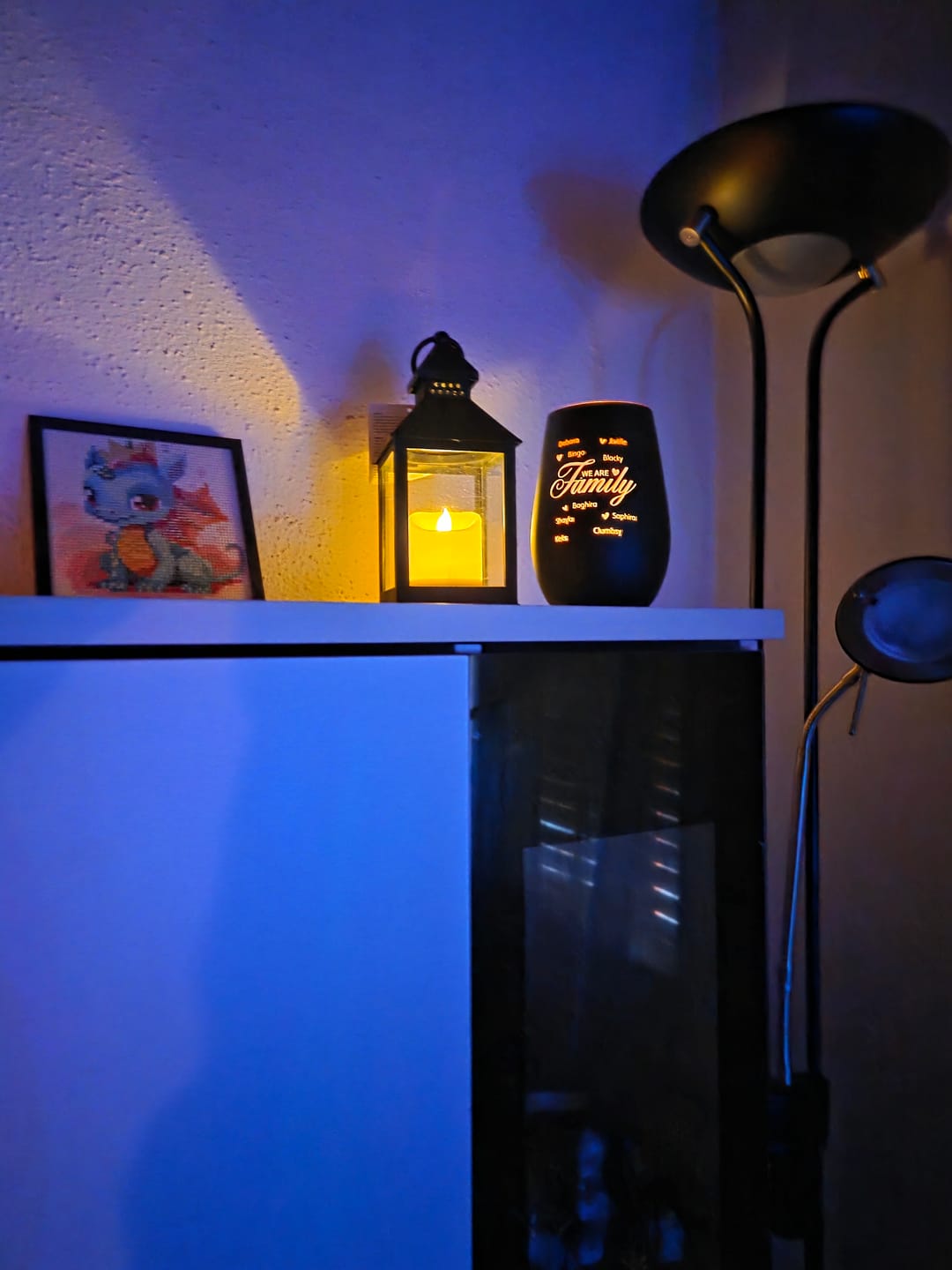 Customer photo review of We are Family - Familien-Windlicht