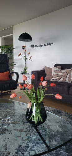 Customer photo review of Kunsttulpen 7st. Zalmkleur 47cm