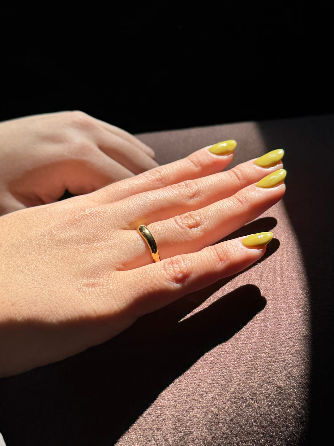 Customer photo review of Anillo Grueso Ondulado 4 mm