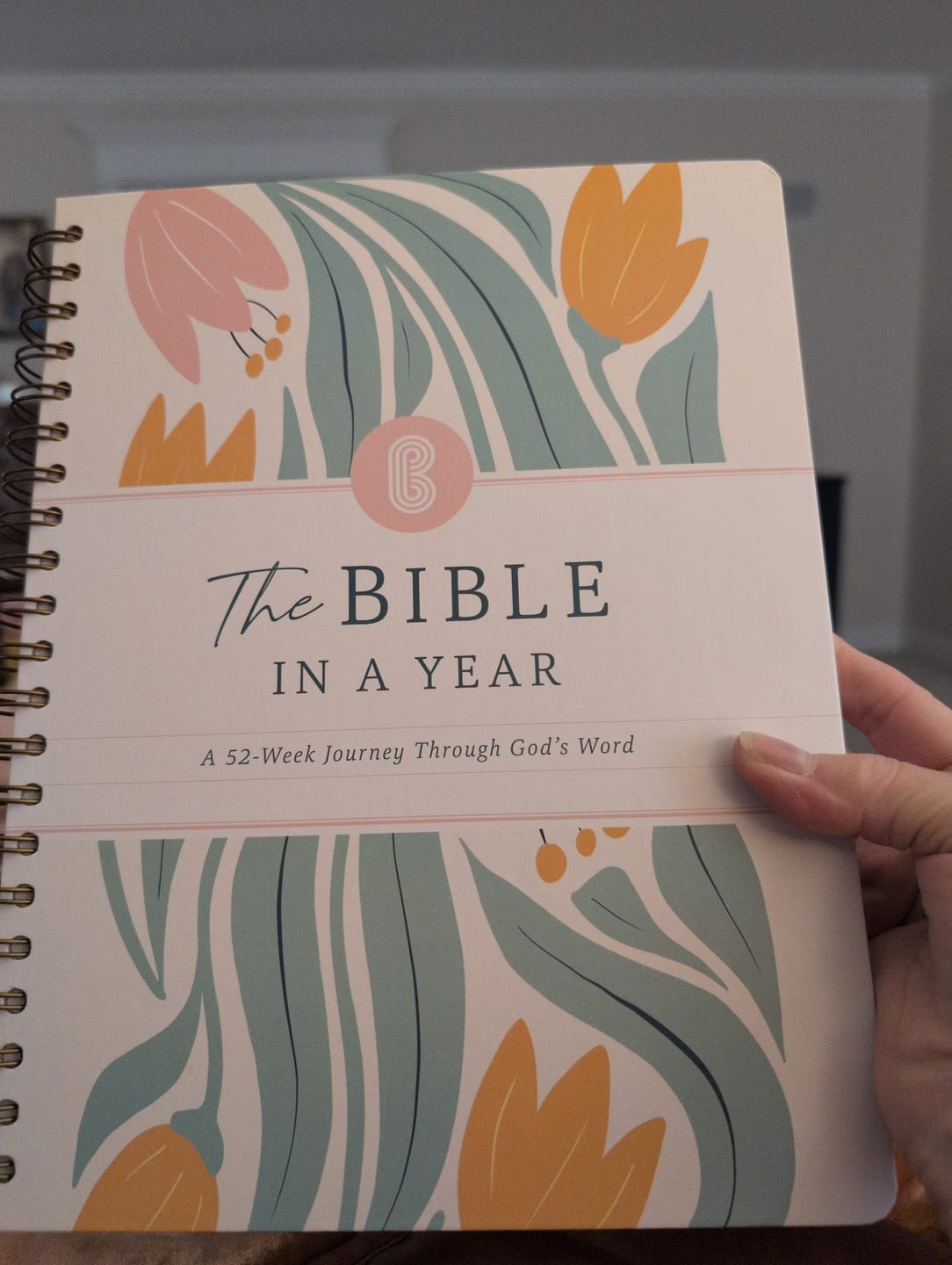 Customer photo review of The Bible In A Year: A 52-Week Journey Through God's Word