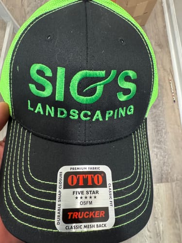 Customer photo review of [12 Pack] Embroidered Trucker Hats