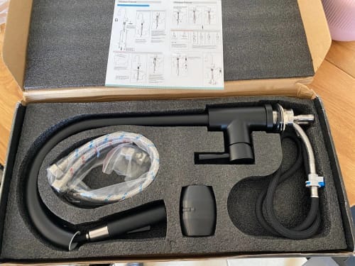 Customer photo review of Falkenberg - Touch Kitchen Faucet with Pull-Out Sprayer