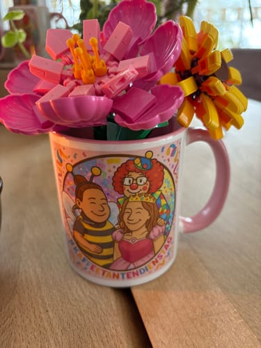 Customer photo review of TassenExpress - Becher Keramik Tasse mit Logo bedruckt 325ml Firmenlogo