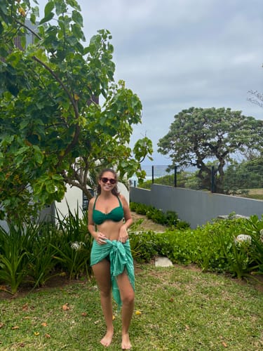 Customer photo review of Dalmatia Bottom - Emerald Green