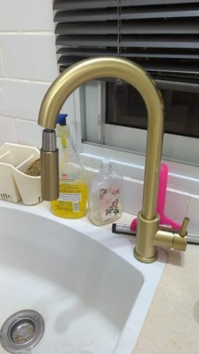 Customer photo review of Falkenberg - Touch Kitchen Faucet with Pull-Out Sprayer