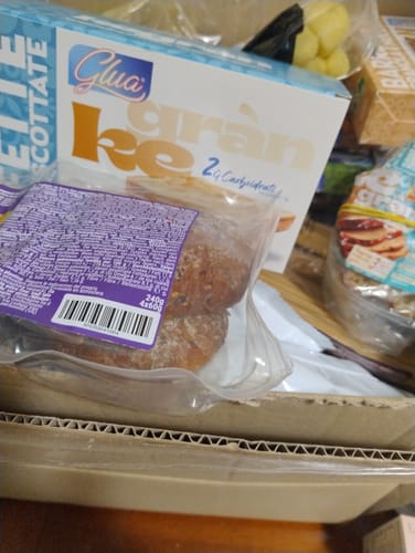 Customer photo review of 15 Cornetti proteici ripieni di purea alla fragola