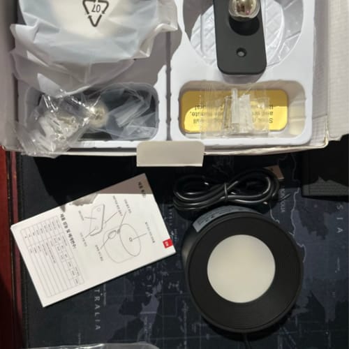 Customer photo review of מנורת הקיר של אלורה