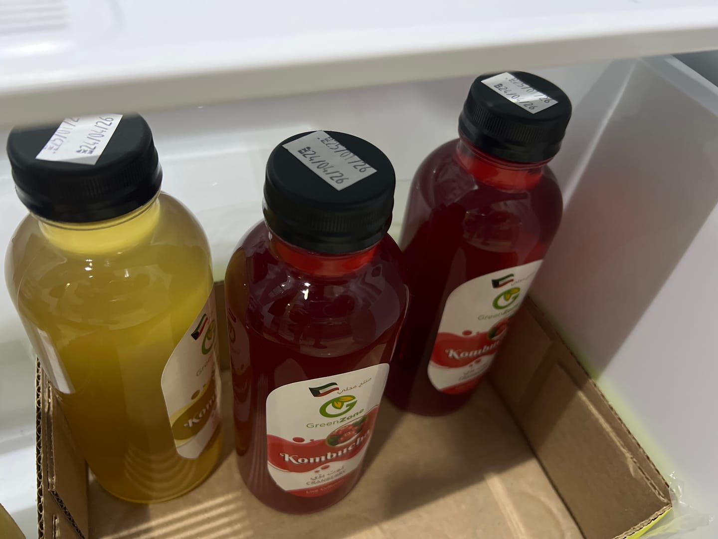 Customer photo review of Create your Own Mix of Kombucha Flavours
