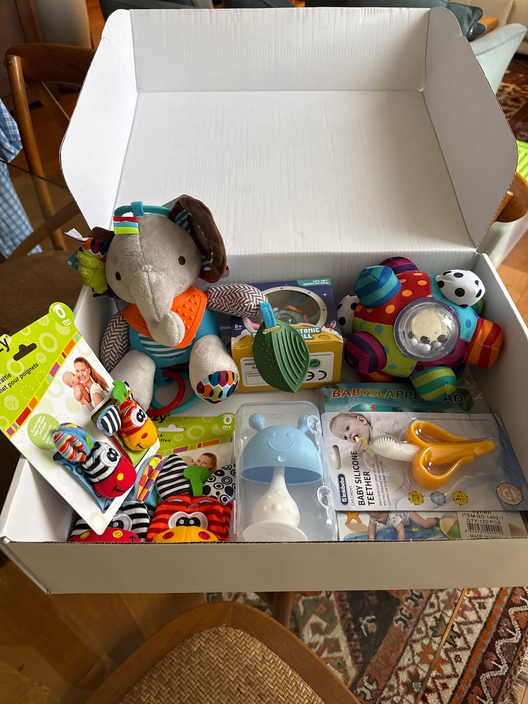 Customer photo review of Box Estimulación Sensorial Etapa 1