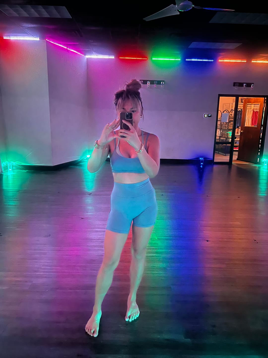 Customer photo review of V-Layered Bra