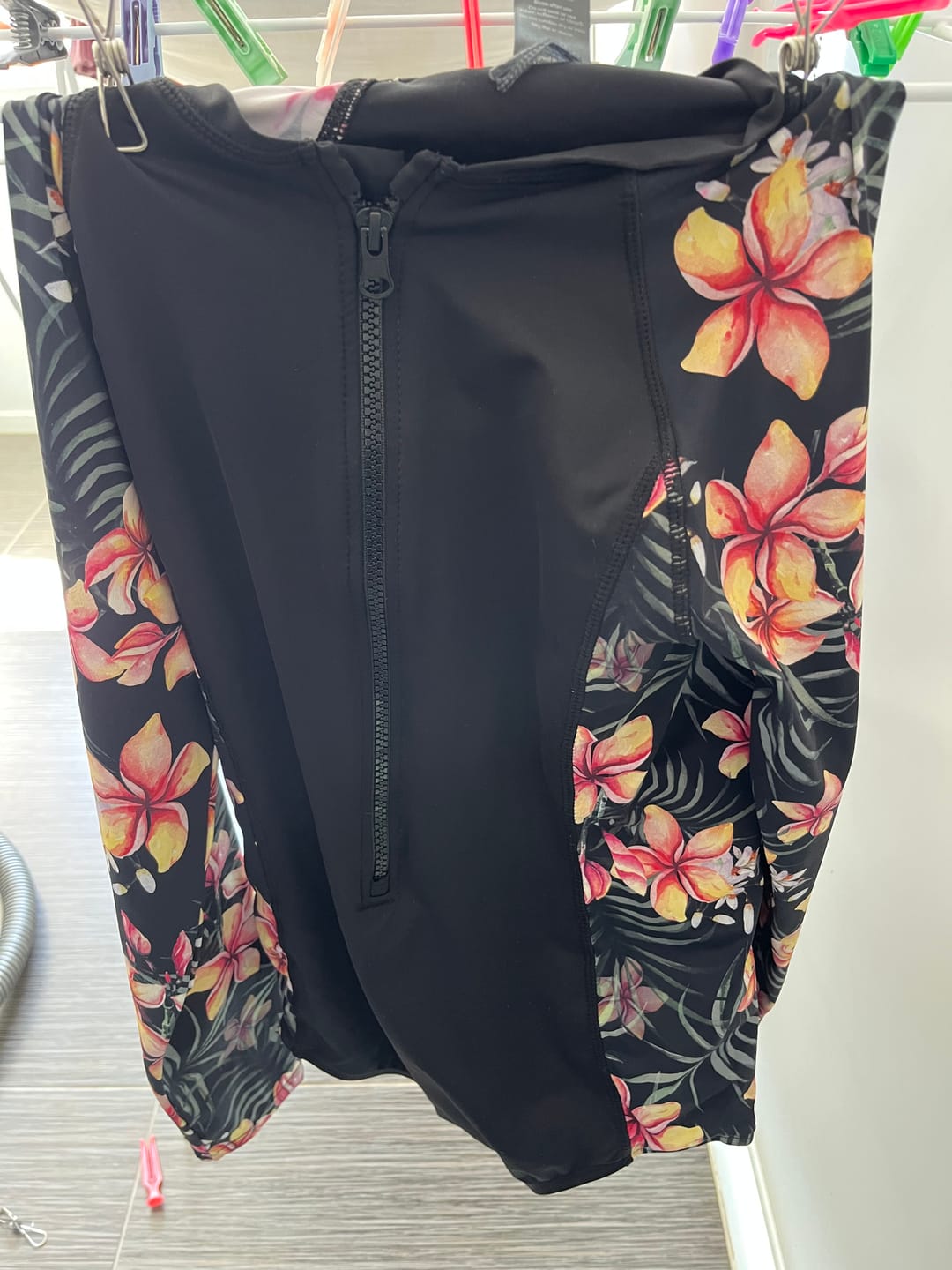 Customer photo review of Indie Teen Long Sleeve Period Swimsuit