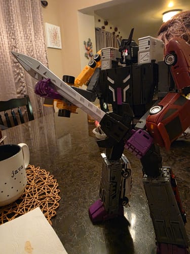 Customer photo review of 4th Party MHZ Toys MH-MINI-07 Tigerwing Not Oversized MS-Toys (Menasor Combiner Legends size)  5 in 1 Set 30cm / 11.8"