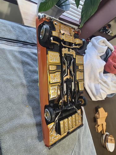 Customer photo review of 2 Tone engraved decals (Pre assembled)