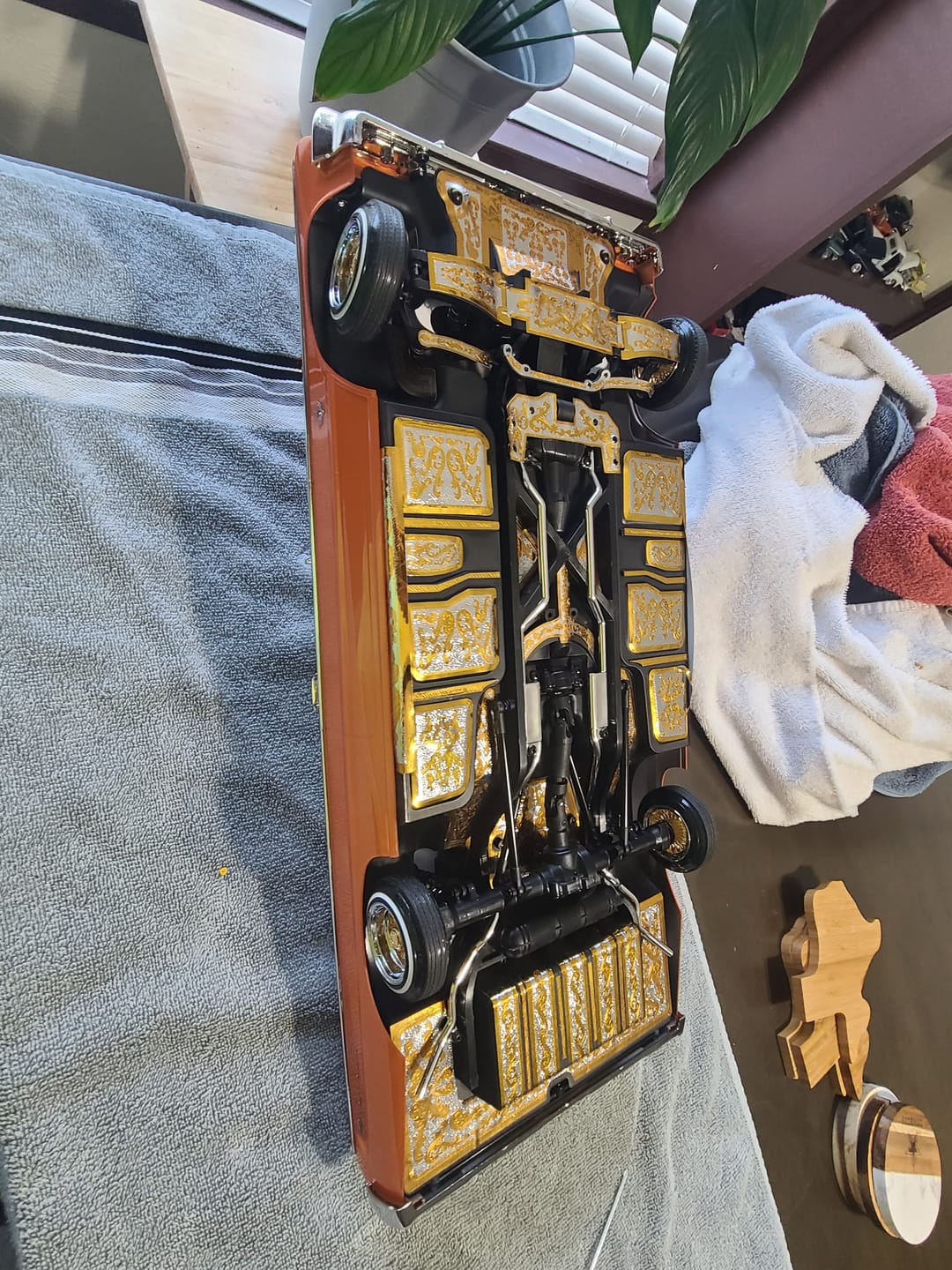 Customer photo review of 2 Tone engraved decals (Pre assembled)