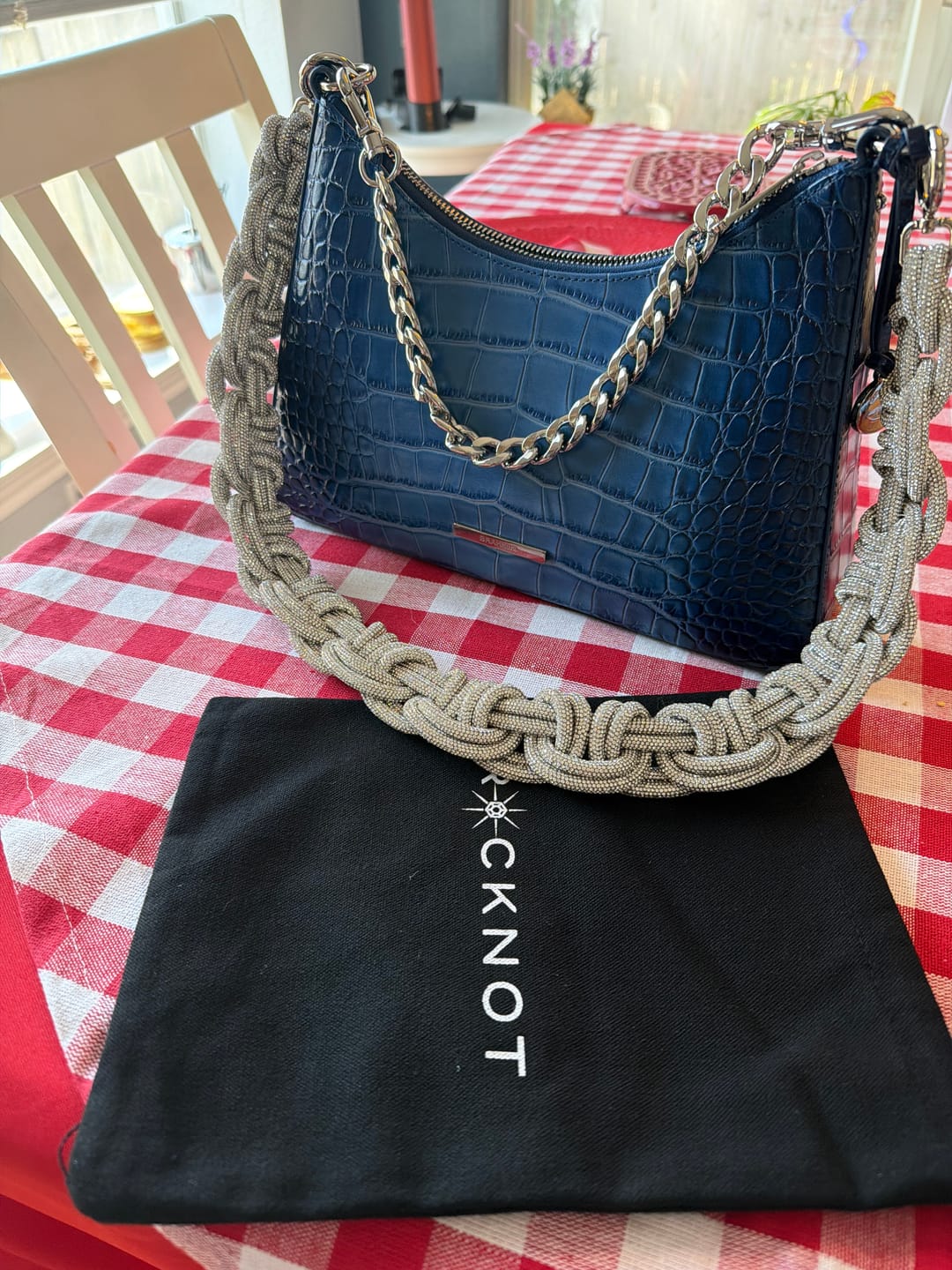 Customer photo review of MAGNUM CROWN STRAP - Crystal