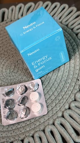 Customer photo review of Energy & Focus Gum