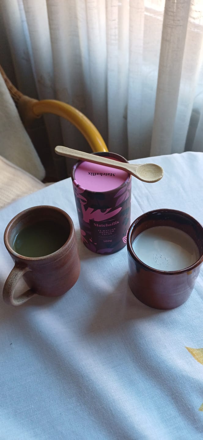 Customer photo review of Té Matcha Premium Cacao