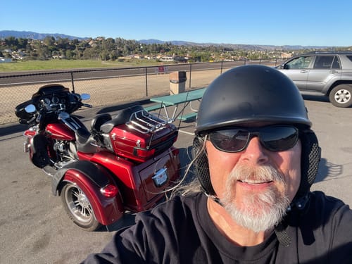 Customer photo review of Smallest & Lightest DOT Polo Helmet- Matte Black