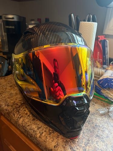 Customer photo review of C6 Shield Outer- Photochromic Red