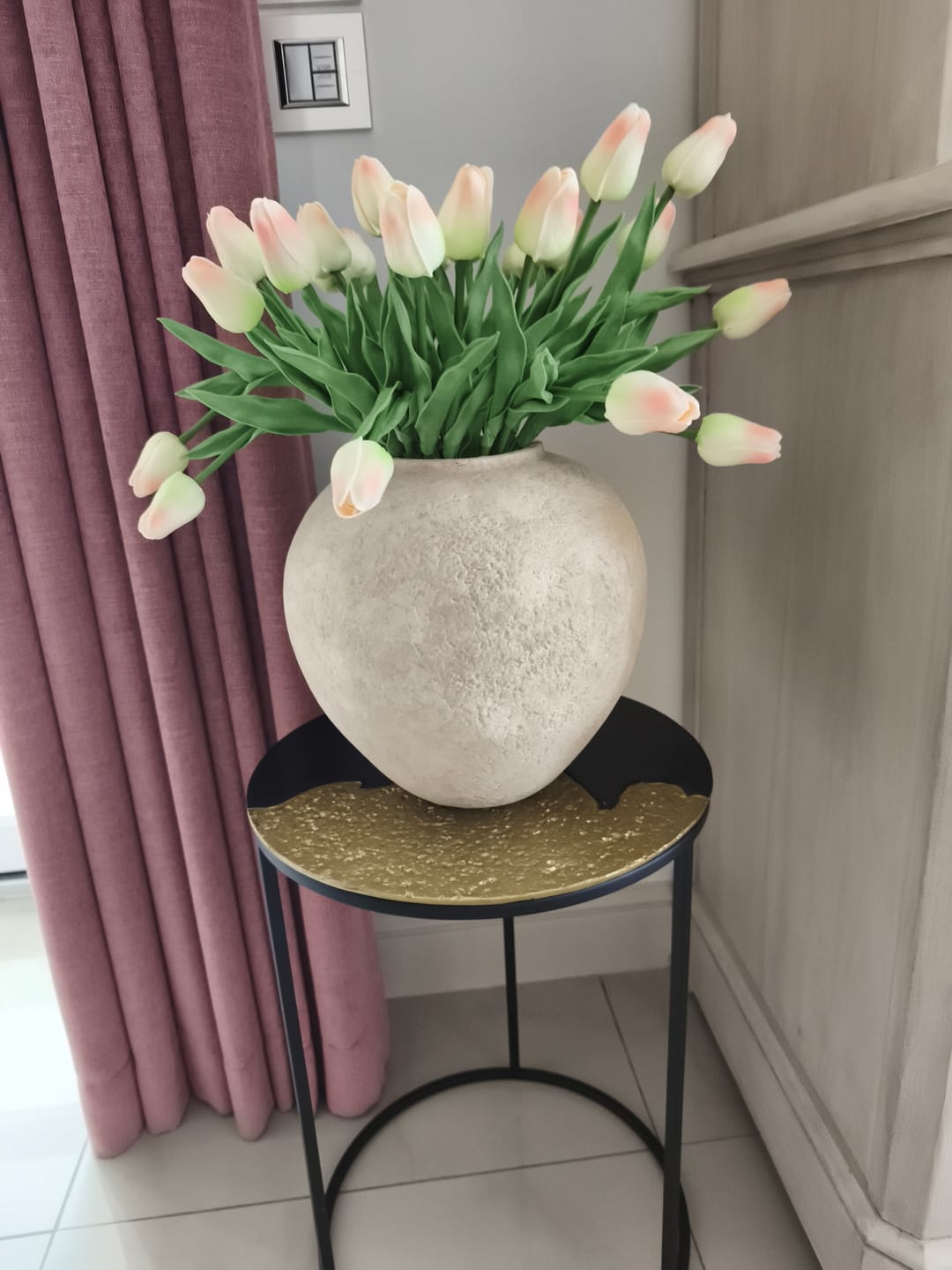 Customer photo review of Tulipes - Vieux rose