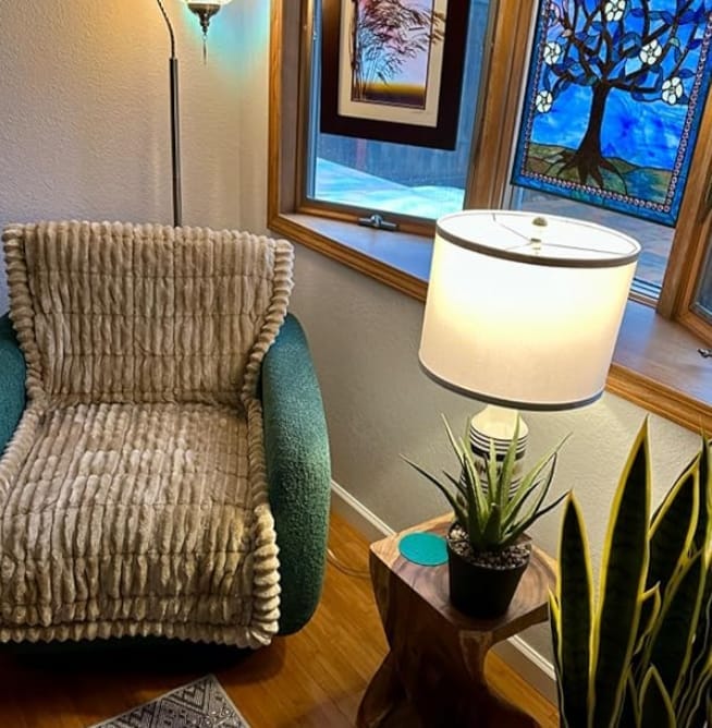 Customer photo review of LuxeLounge™ Couch Cover - Premium Protection Dogs Love