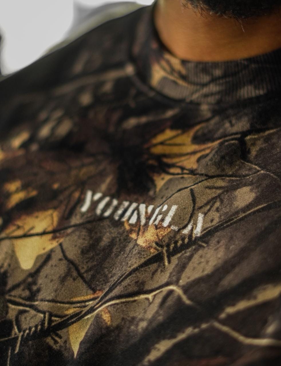Customer photo review of 5206 - Tree Camo Collection - Crewnecks
