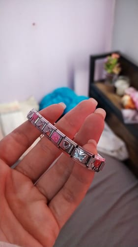 Customer photo review of Charm Corazón Ying Yang