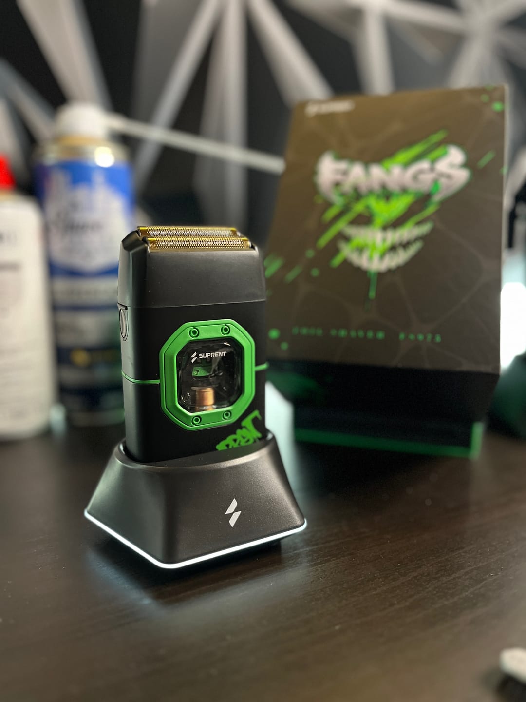 Customer photo review of The FANGS Vector Motor Foil Shaver - FS975EX