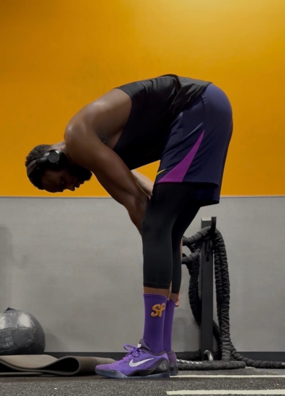 Customer photo review of Tennis Compression Crew Socks – 3-Pack
