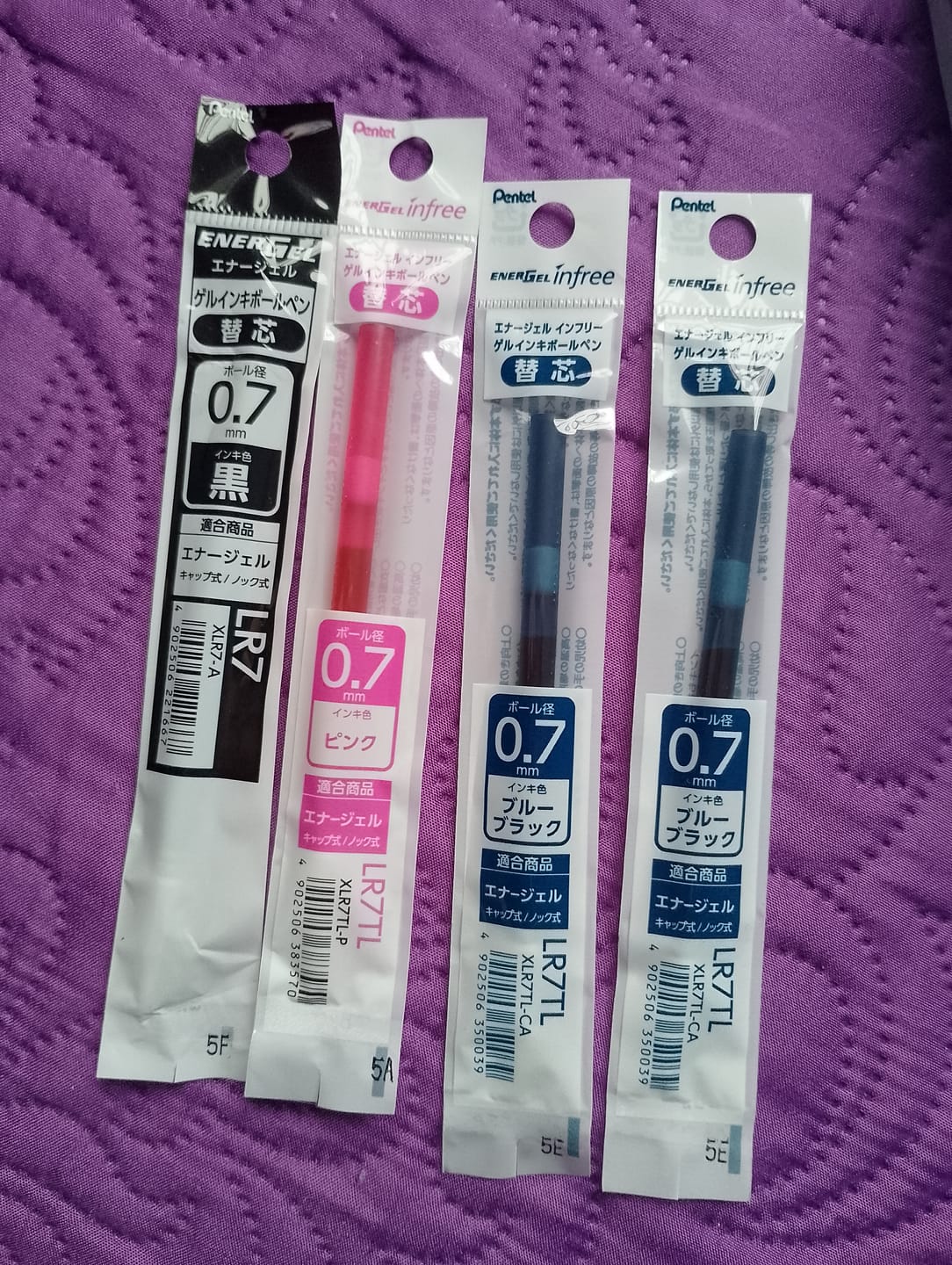 Customer photo review of Pentel - Repuesto Lápiz Gel Energel Infree 0,7 mm