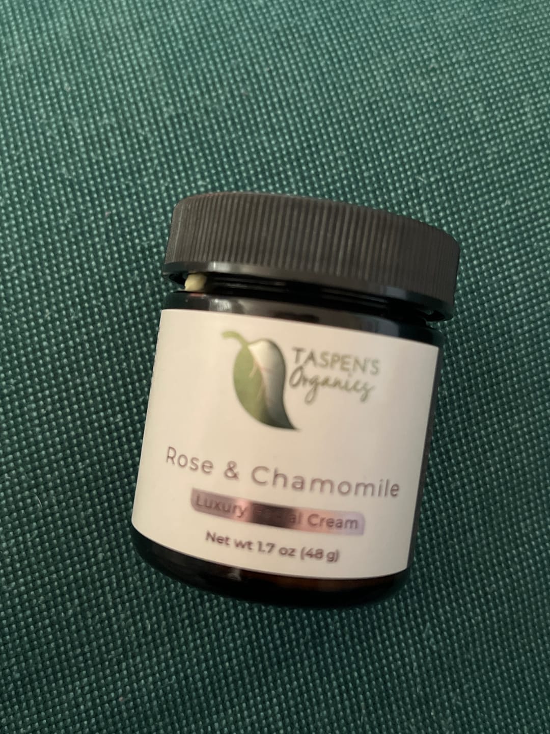 Customer photo review of Rose & Chamomile Luxury Facial Cream