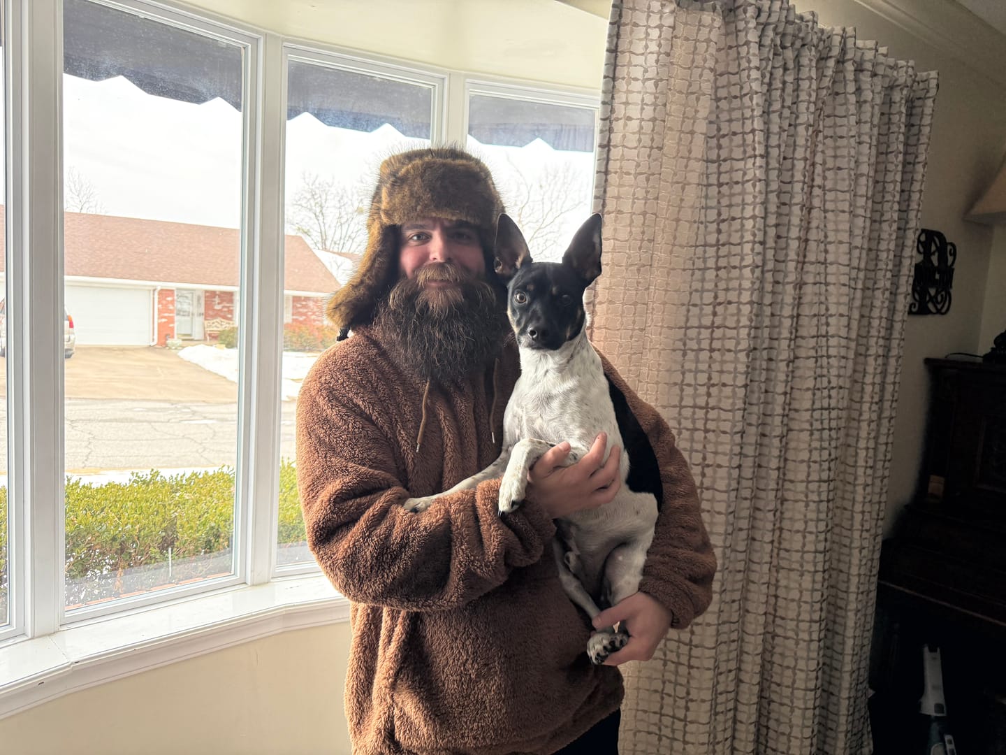 Customer photo review of Basic Teddy Hoodie