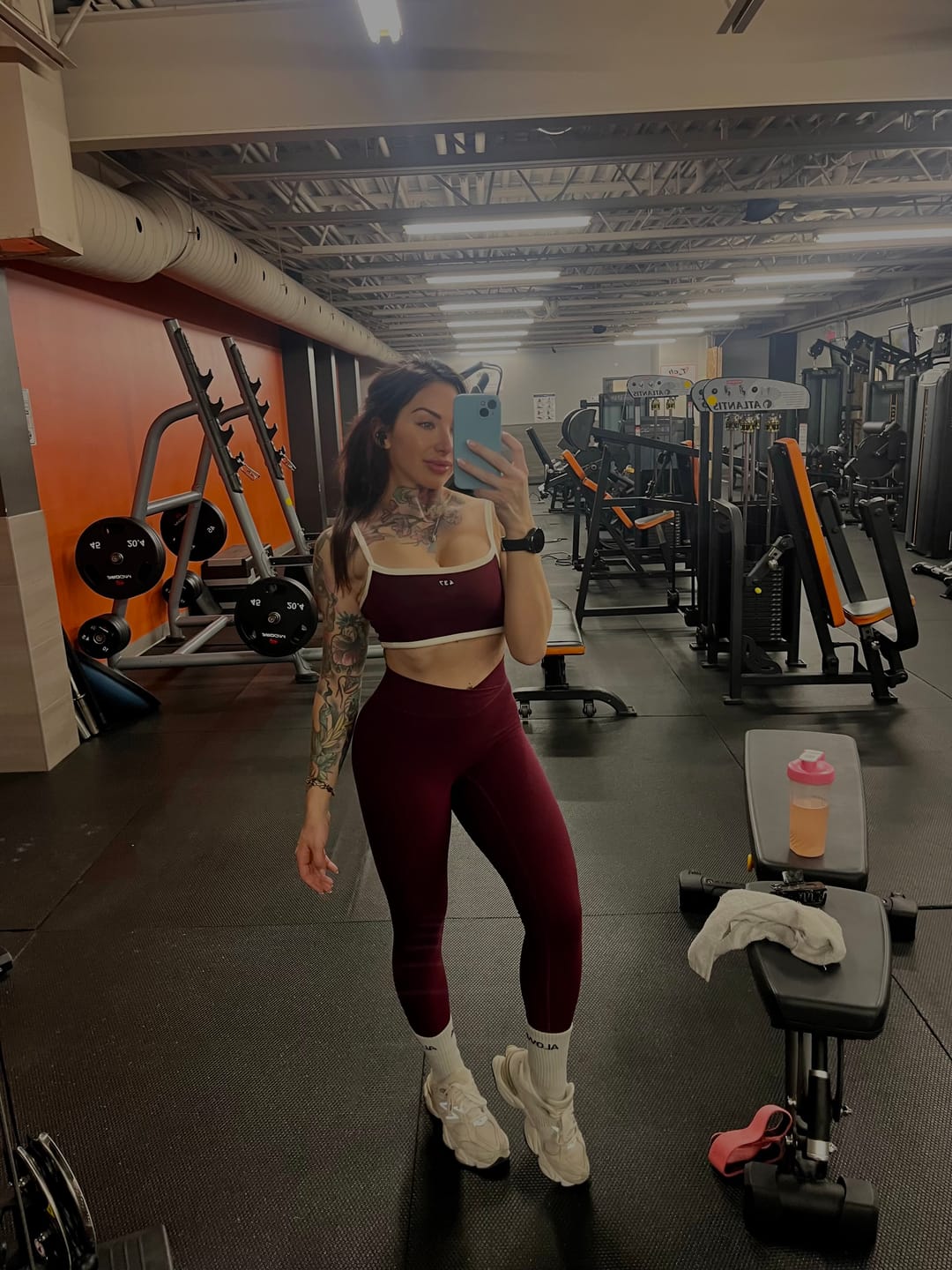 Customer photo review of The Micro Bra / BlackCherry-Cream