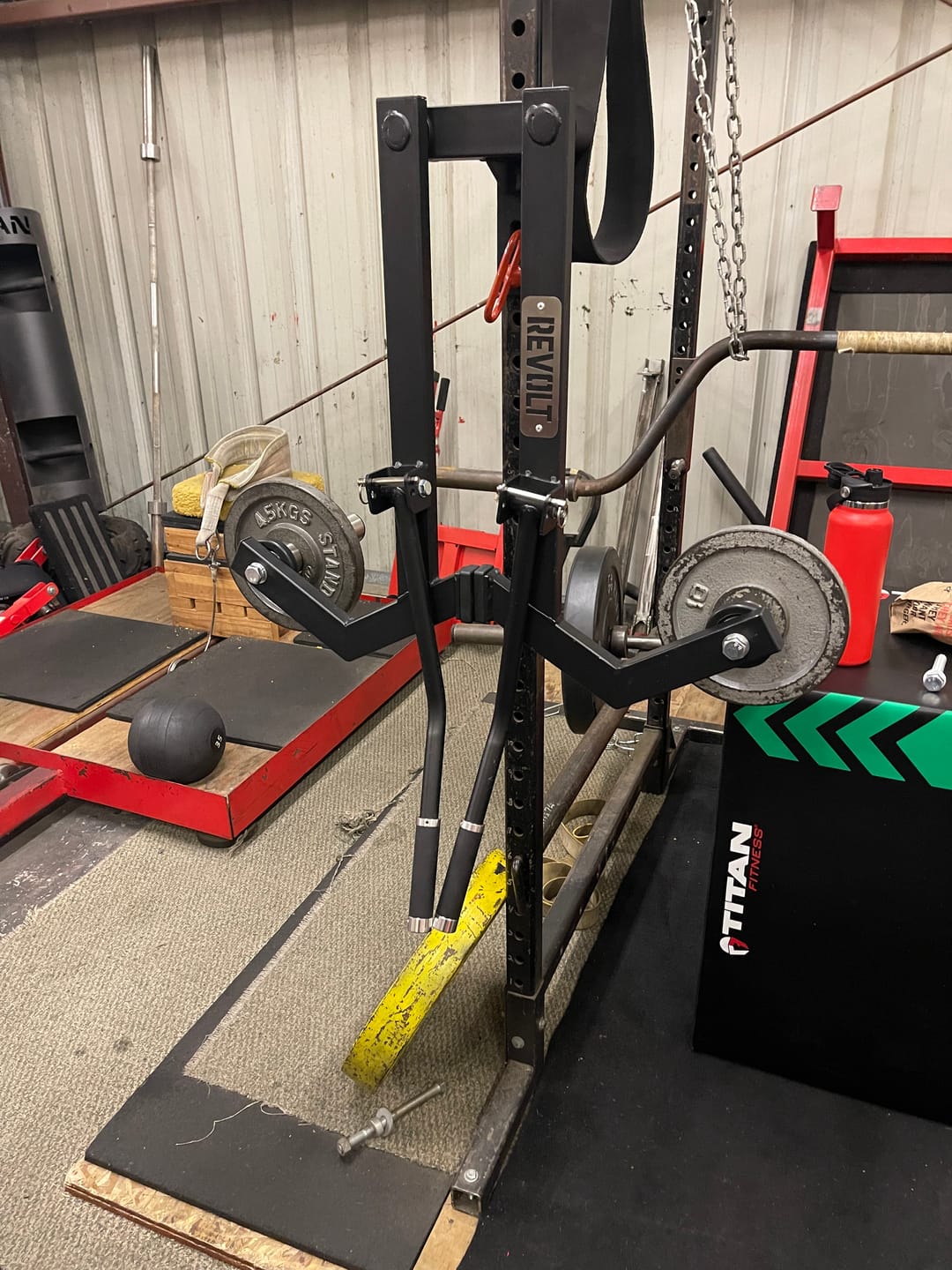 Customer photo review of Revolt Lateral Raise Attachment