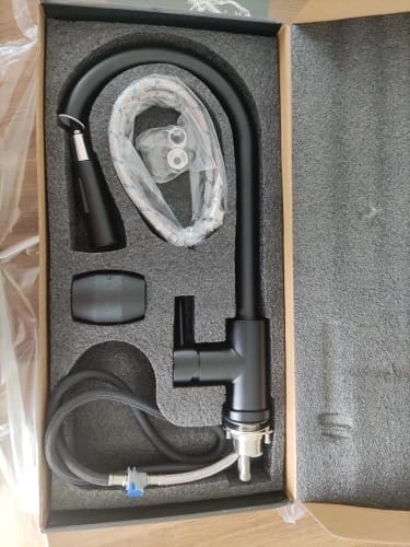 Customer photo review of Falkenberg - Touch Kitchen Faucet with Pull-Out Sprayer