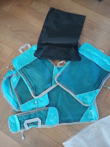 Customer photo review of Compression Packing Cubes