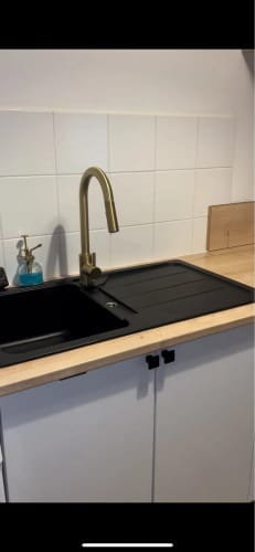 Customer photo review of Falkenberg - Touch Kitchen Faucet with Pull-Out Sprayer