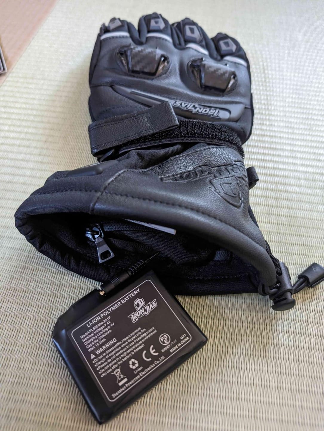 Customer photo review of 防水保温電熱グローブ | JIA13H