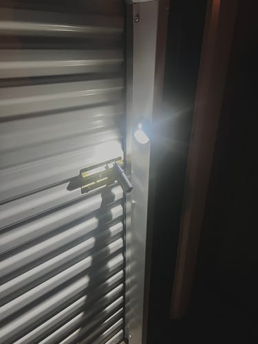 Customer photo review of Led Deck Light Motion Sensor Step Stair Railing Lamp 3W Indoor Outdoor Waterproof for Pathway Stairway Post Porch Wall Sconce