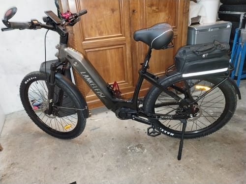 Customer photo review of Lankeleisi Suspension Seat Post 360mm for MG600 Plus/MG600 Lite/Wombat-1