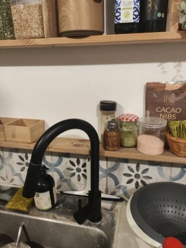 Customer photo review of Falkenberg - Touch Kitchen Faucet with Pull-Out Sprayer