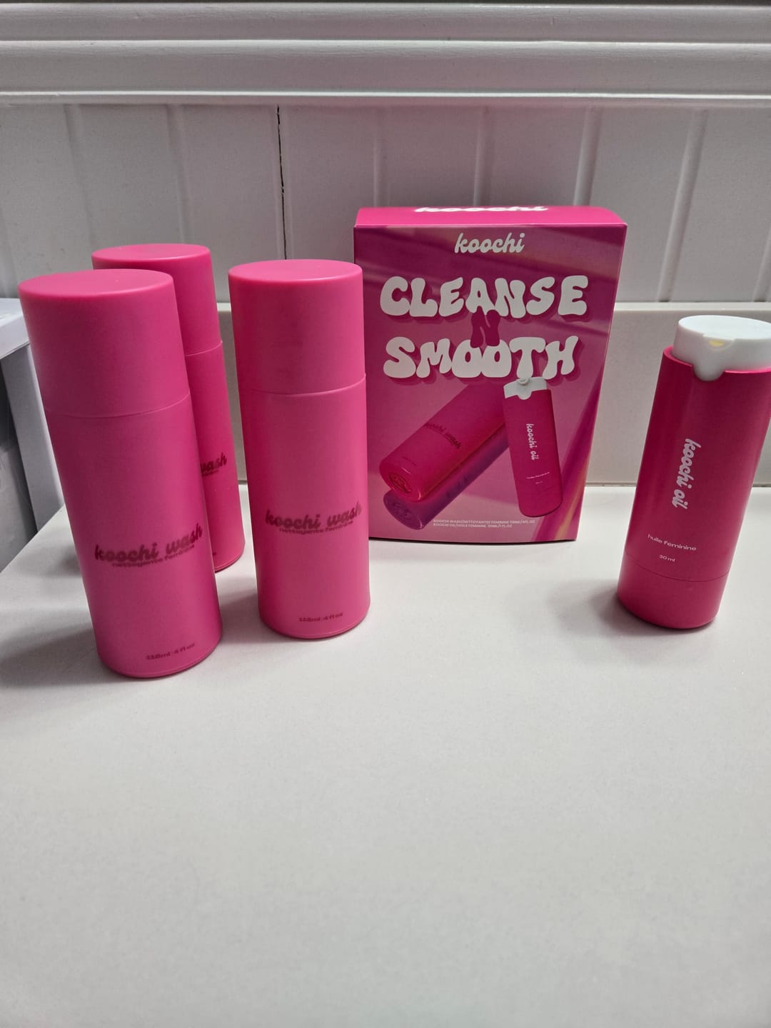 Customer photo review of Cleanse & Smooth Duo