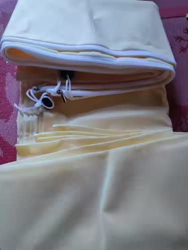 Customer photo review of Winter Plant Protection Bag – Fleece Frost Cover with Zipper