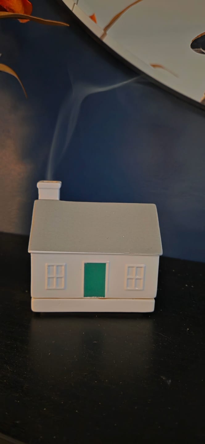 Customer photo review of Wee Cottage Incense Burner | Born & Bred