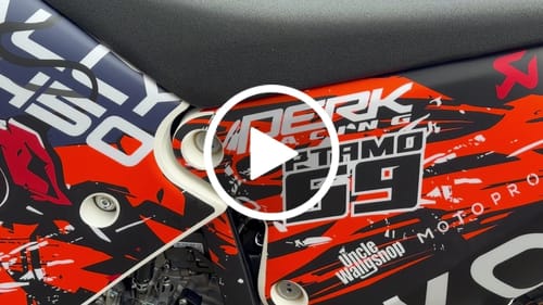 Customer video review of Squeegee with Felt | Film Wrap Application Tool