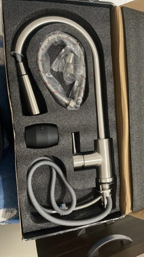 Customer photo review of Falkenberg - Touch Kitchen Faucet with Pull-Out Sprayer