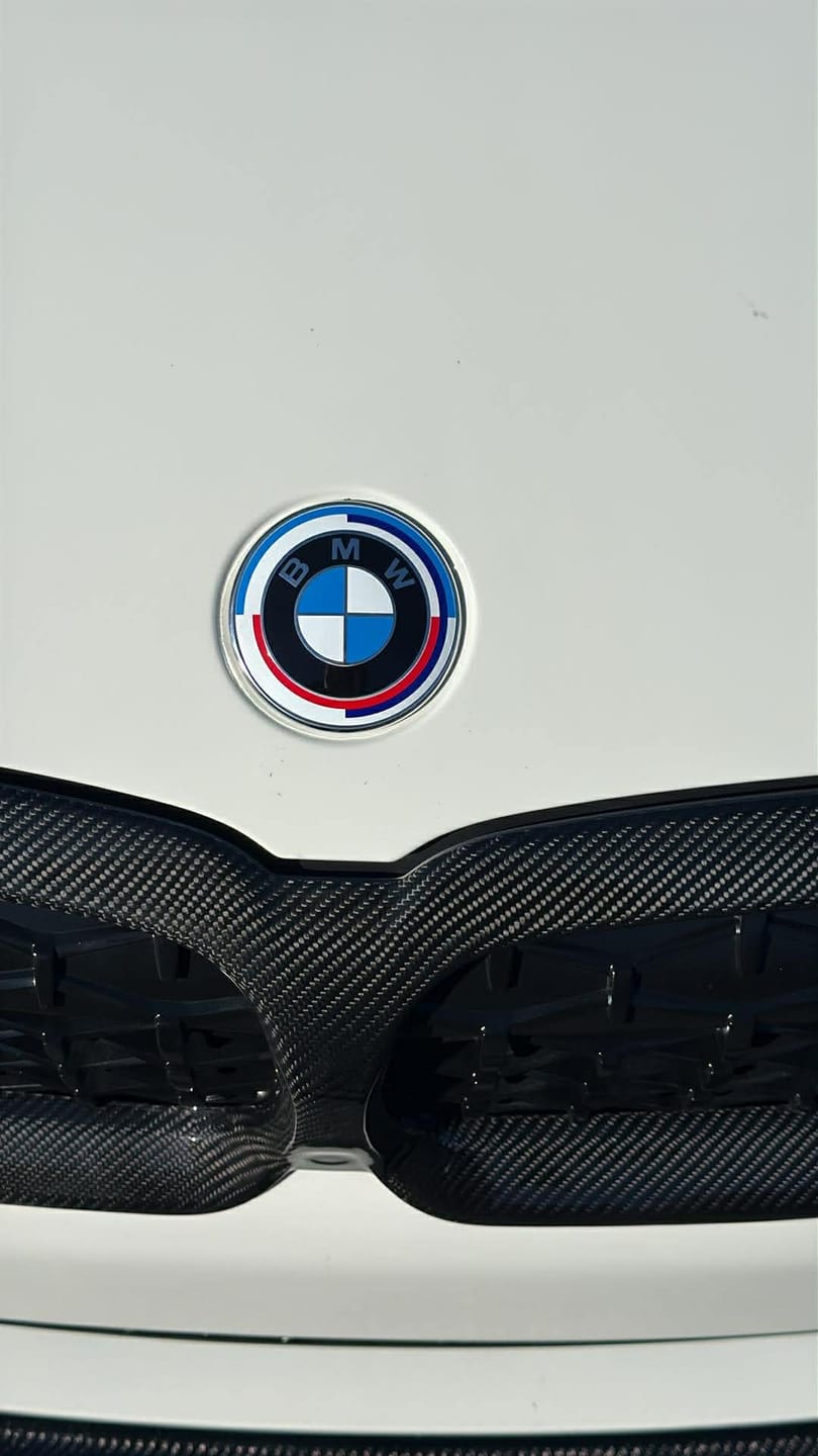 Customer photo review of BMW 50TH ANNIVERSARY EMBLEM BADGE