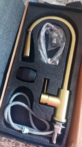 Customer photo review of Falkenberg - Touch Kitchen Faucet with Pull-Out Sprayer